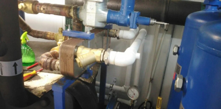 Рекуперация тепла с холодильной установки 